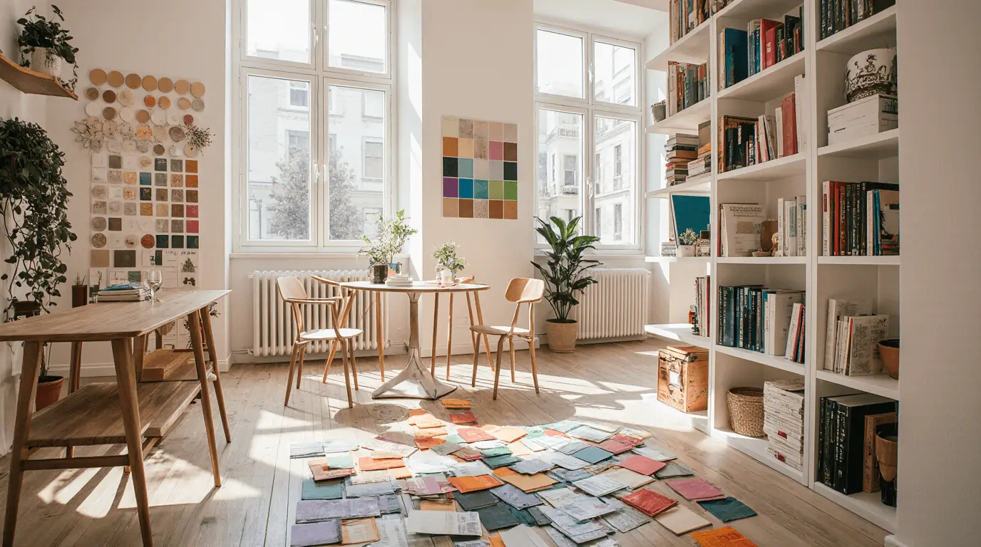 interior design paint schedule