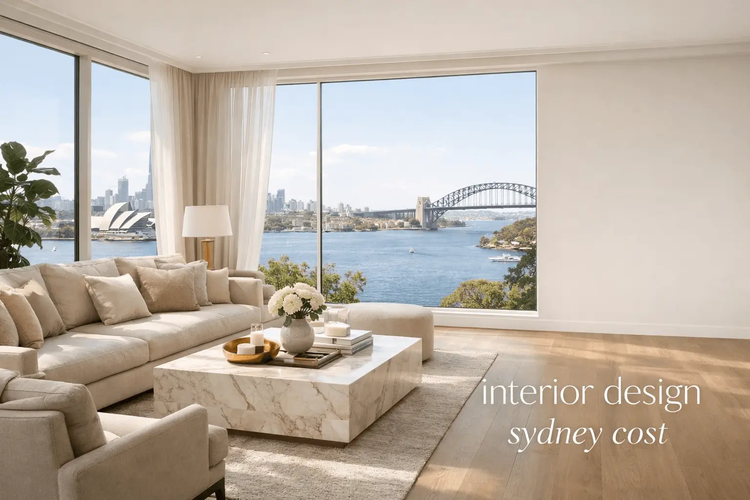 interior design sydney cost