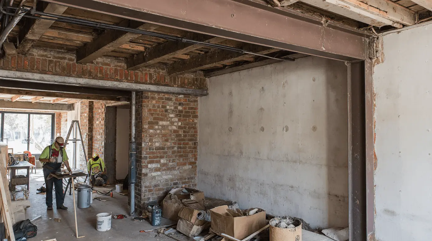 kitchen diner knock through