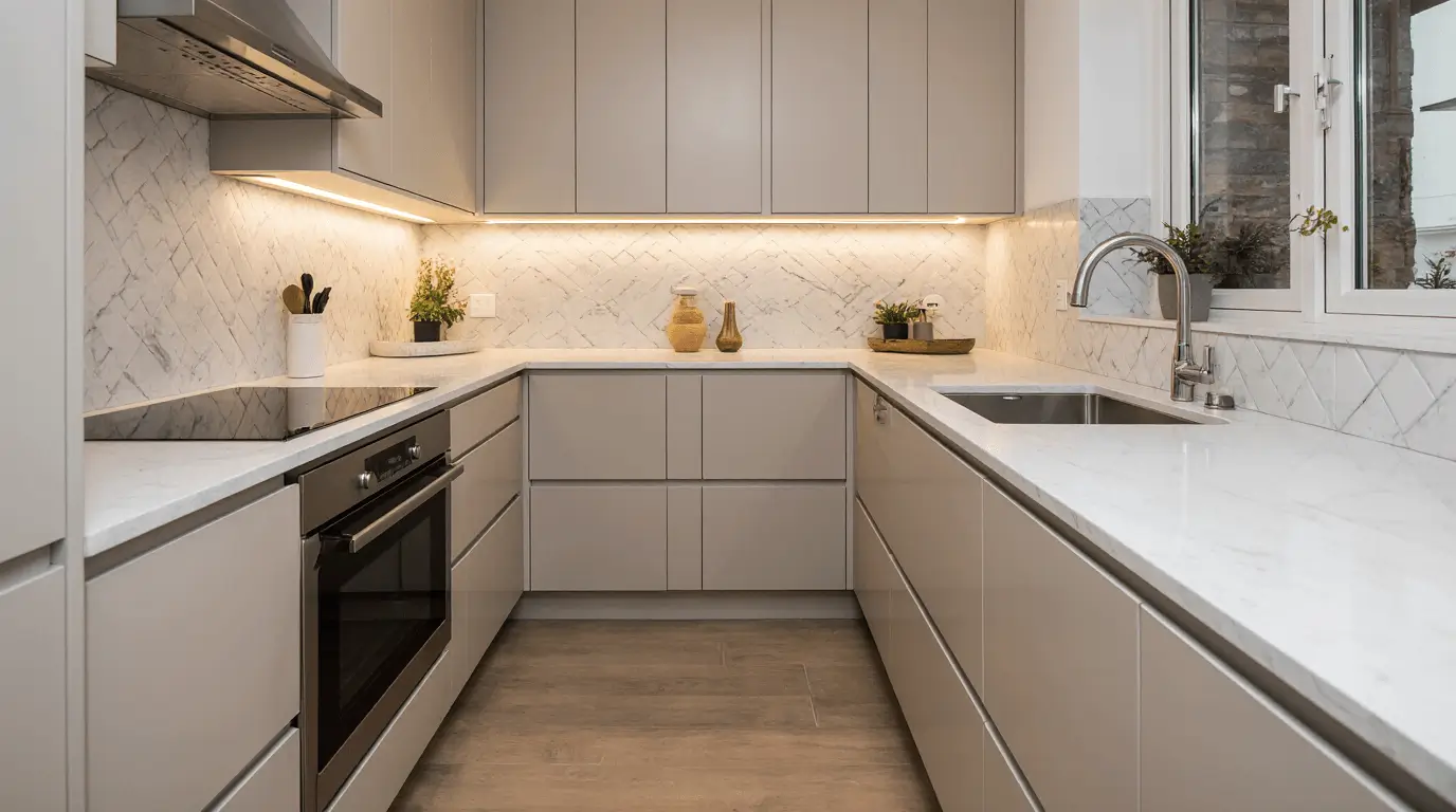 kitchen makeovers on a budget uk