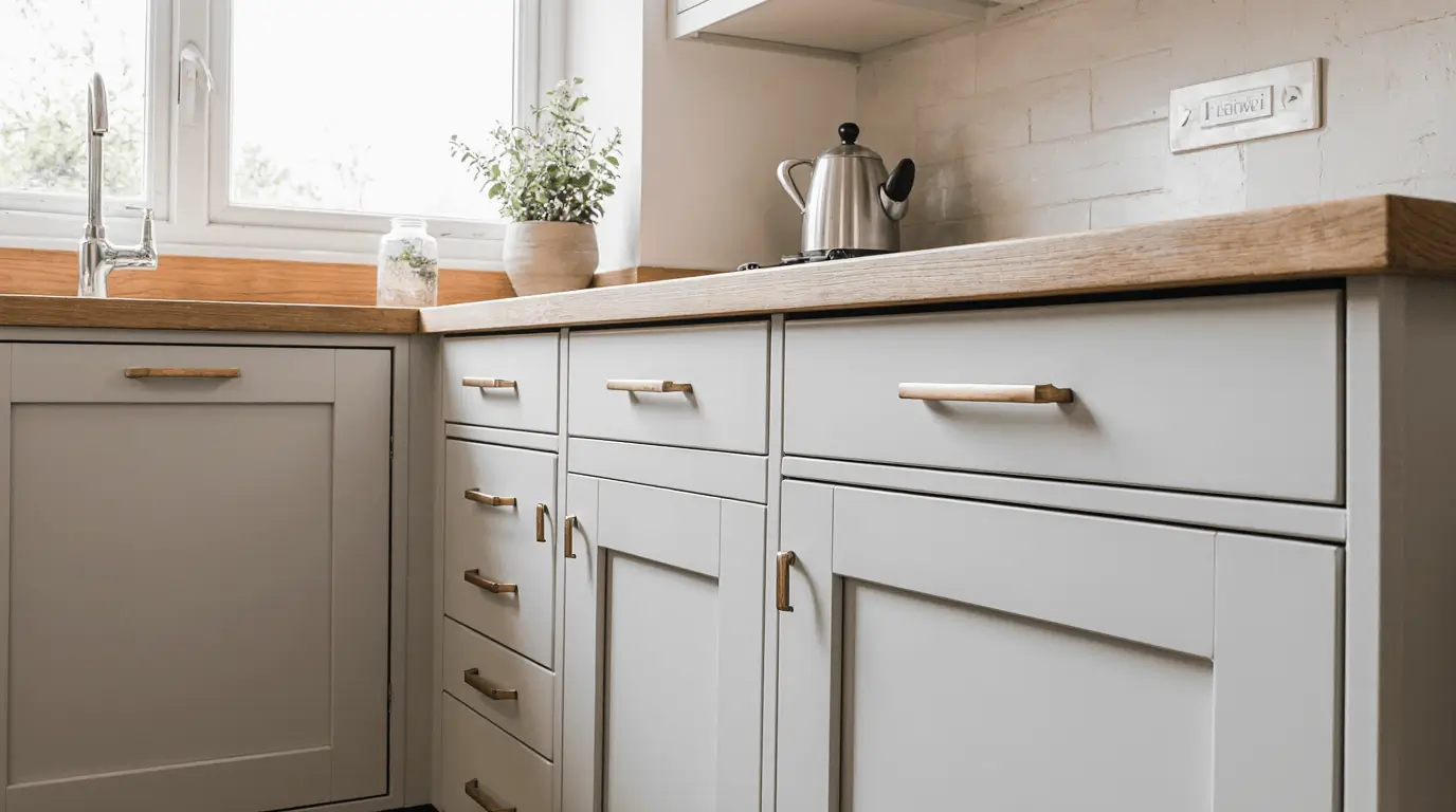 kitchen makeovers on a budget uk