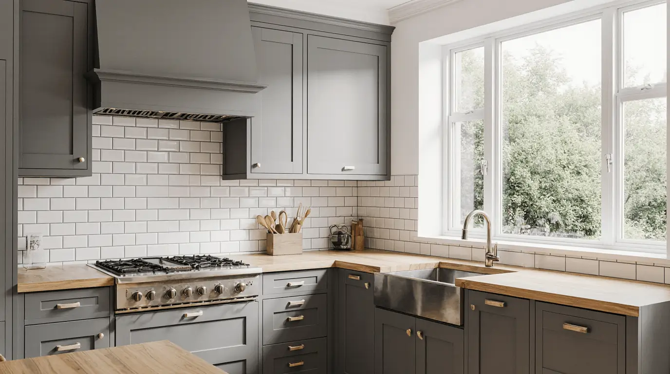 kitchen makeovers on a budget uk