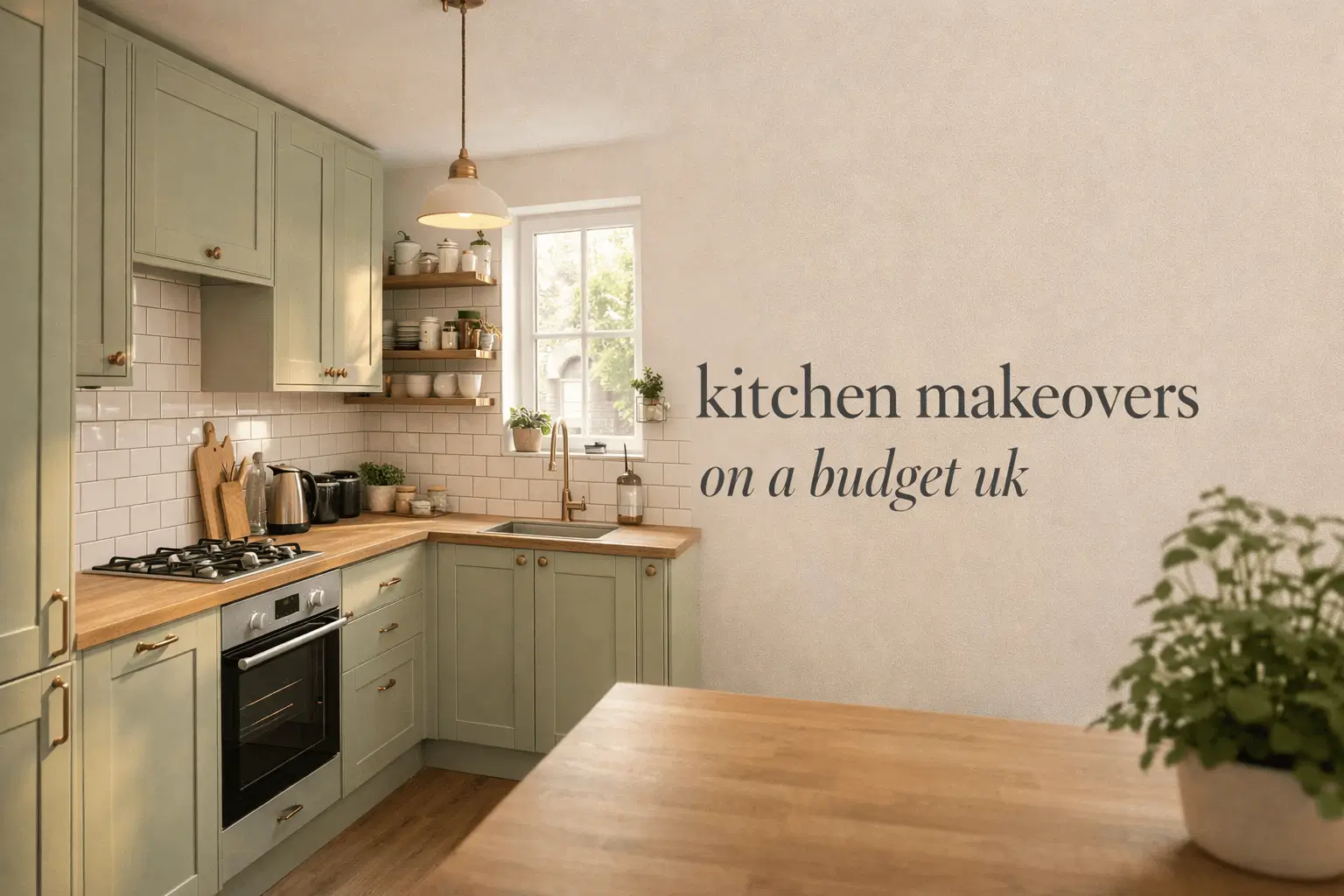 kitchen makeovers on a budget uk