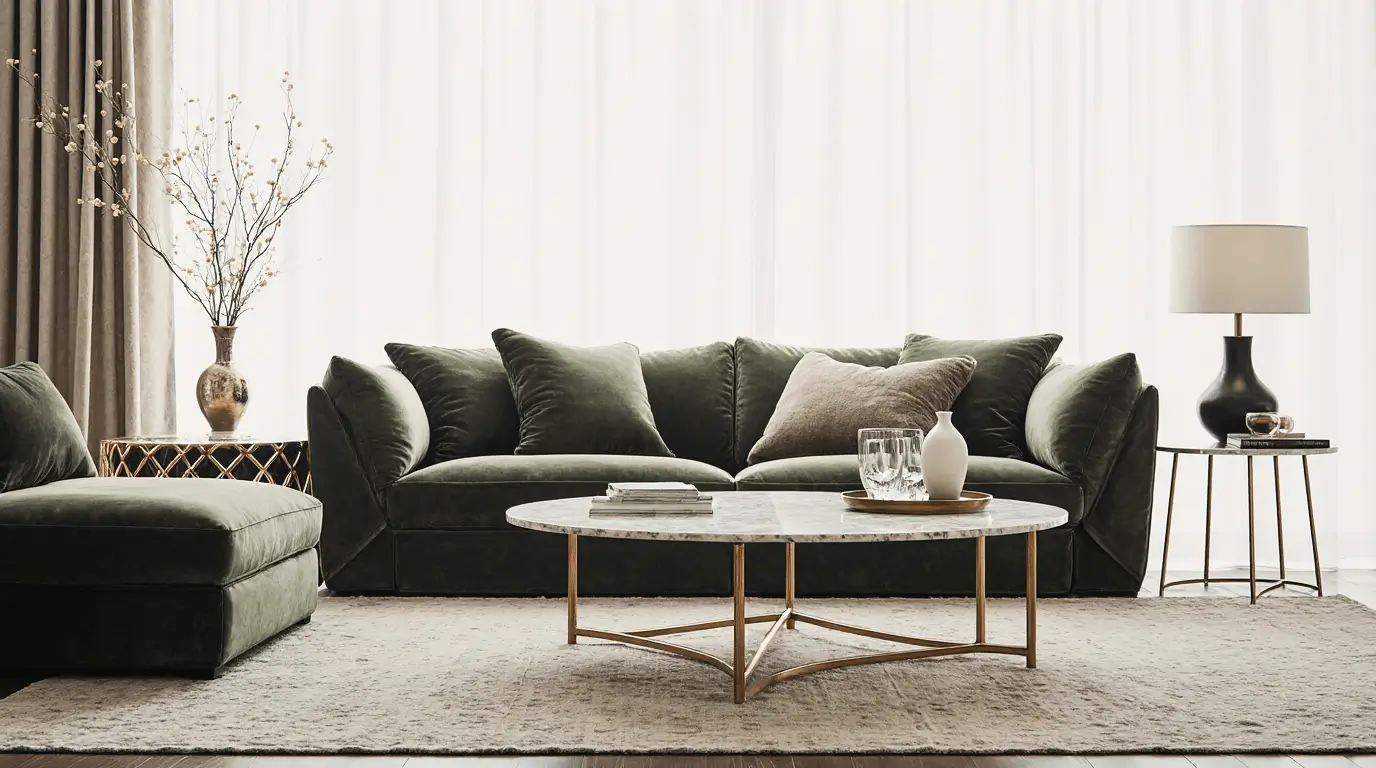 living room postmodern interior design