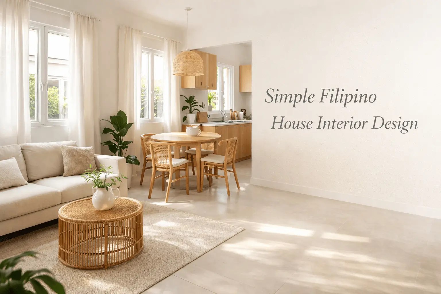 low cost simple filipino house interior design