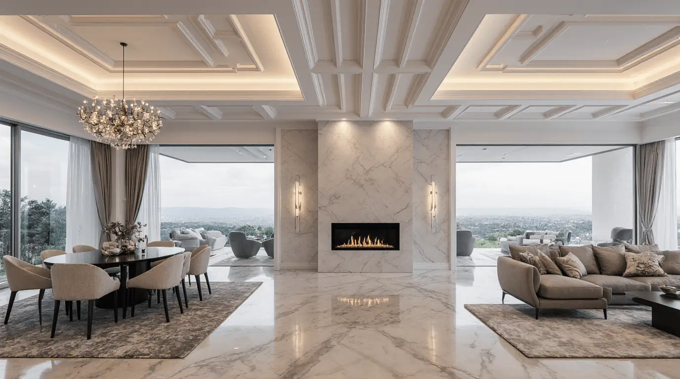 luxury villa interior design