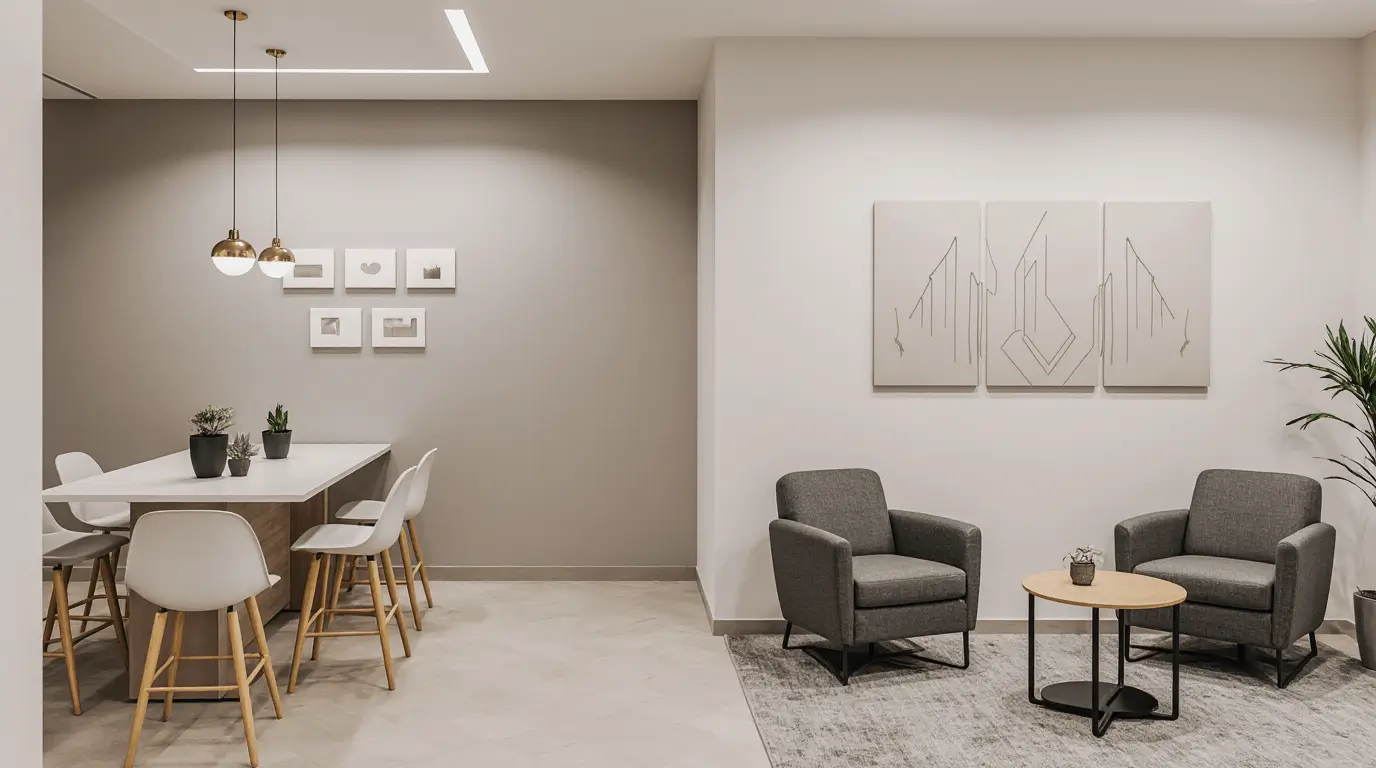 modern medical office interior design