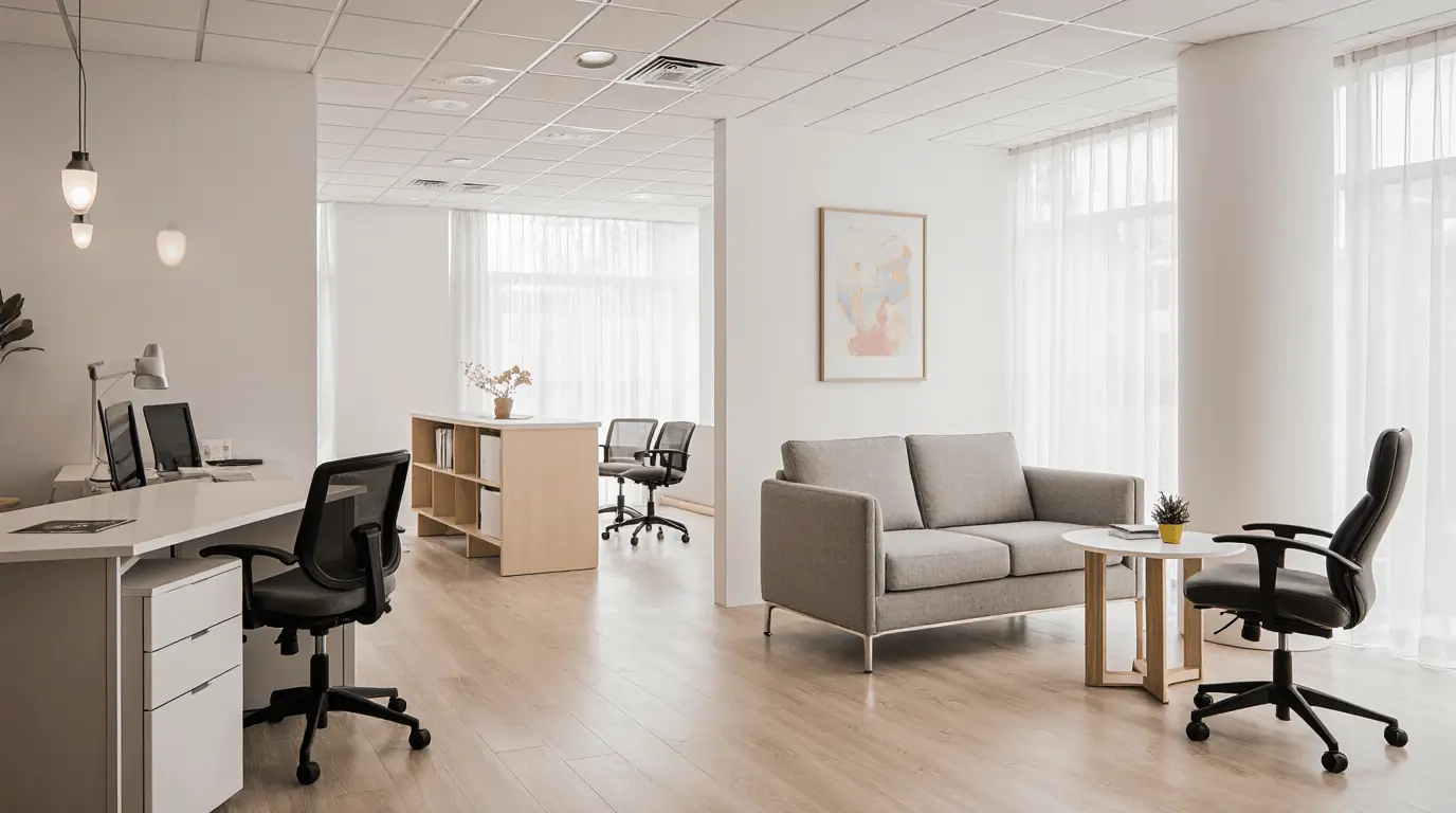 modern medical office interior design