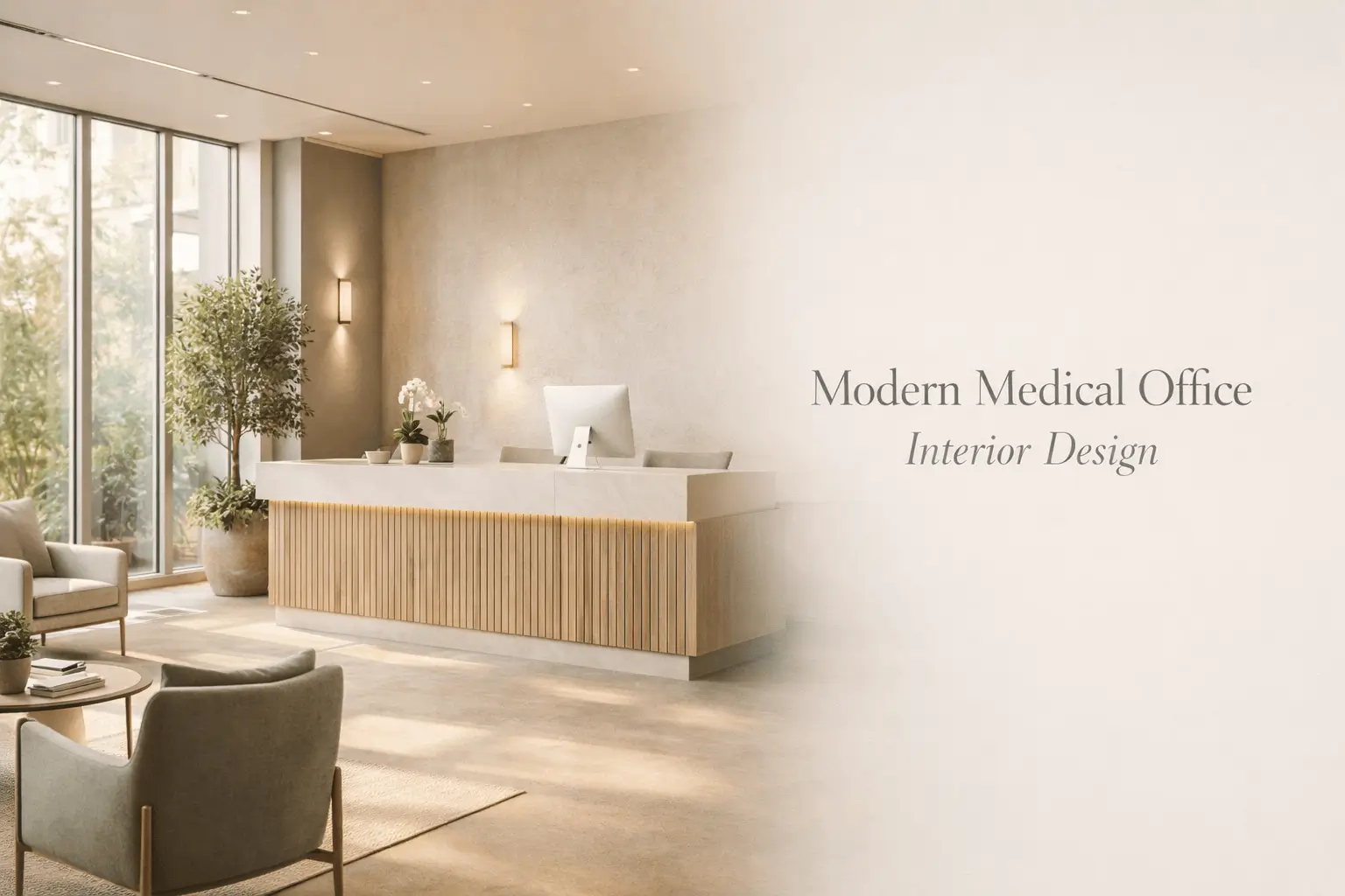 modern medical office interior design