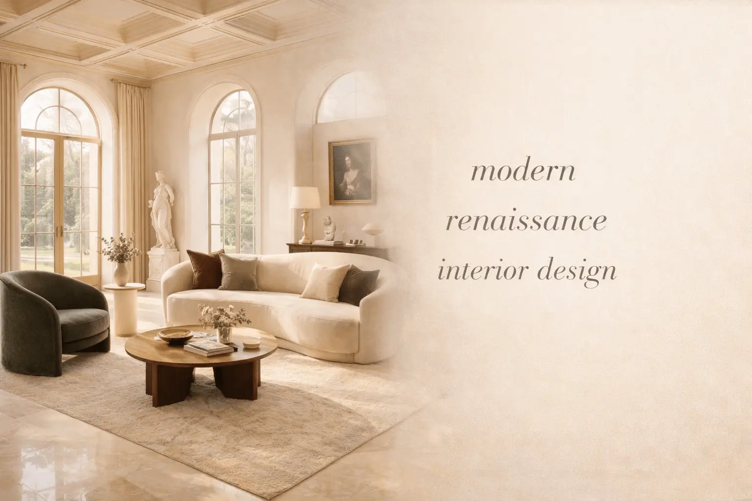 modern renaissance interior design