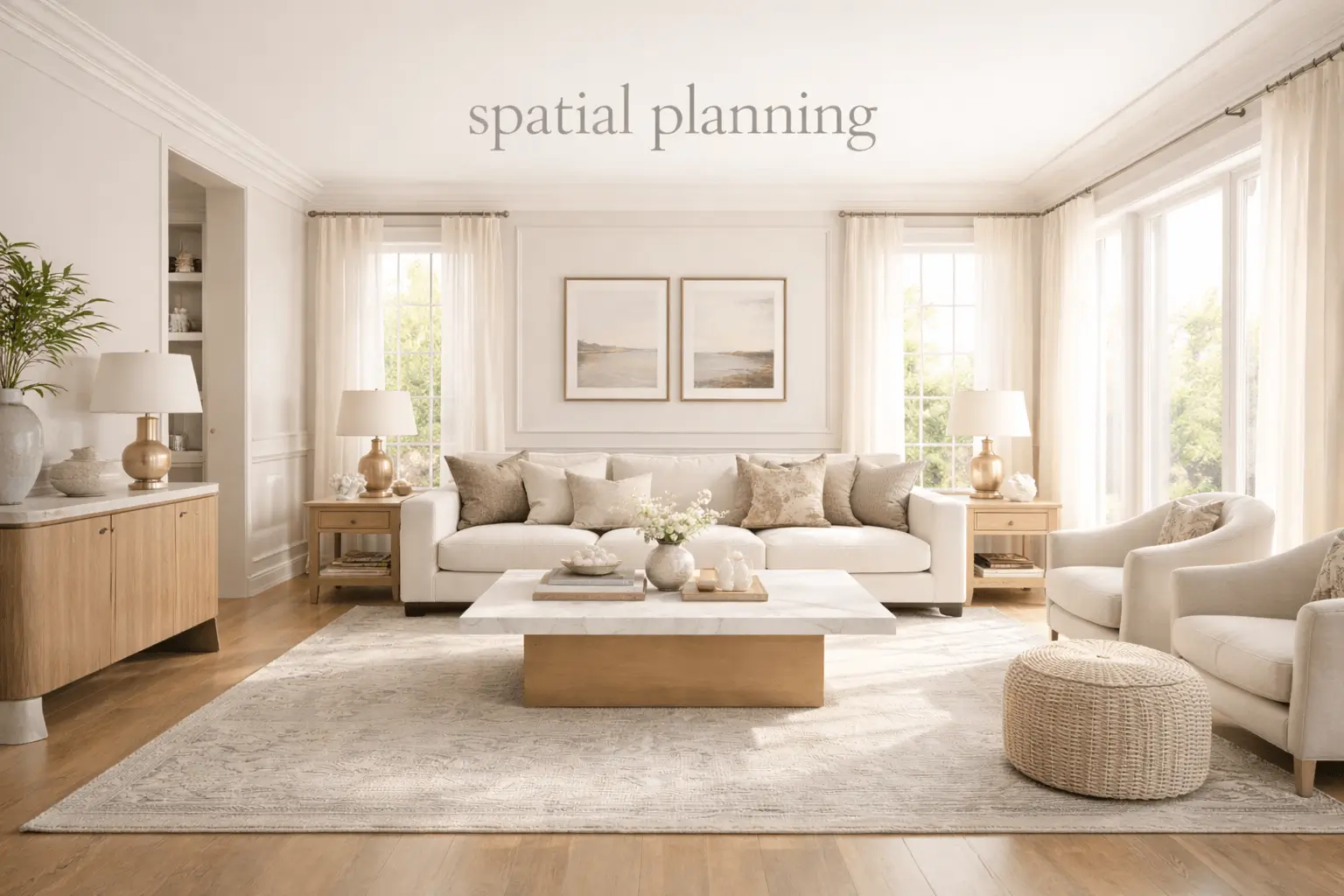 spatial planning interior design