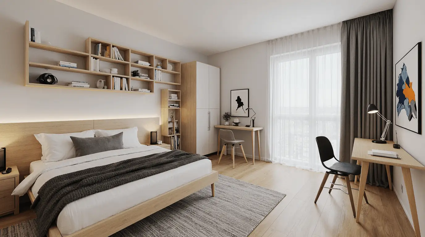 student housing interior design