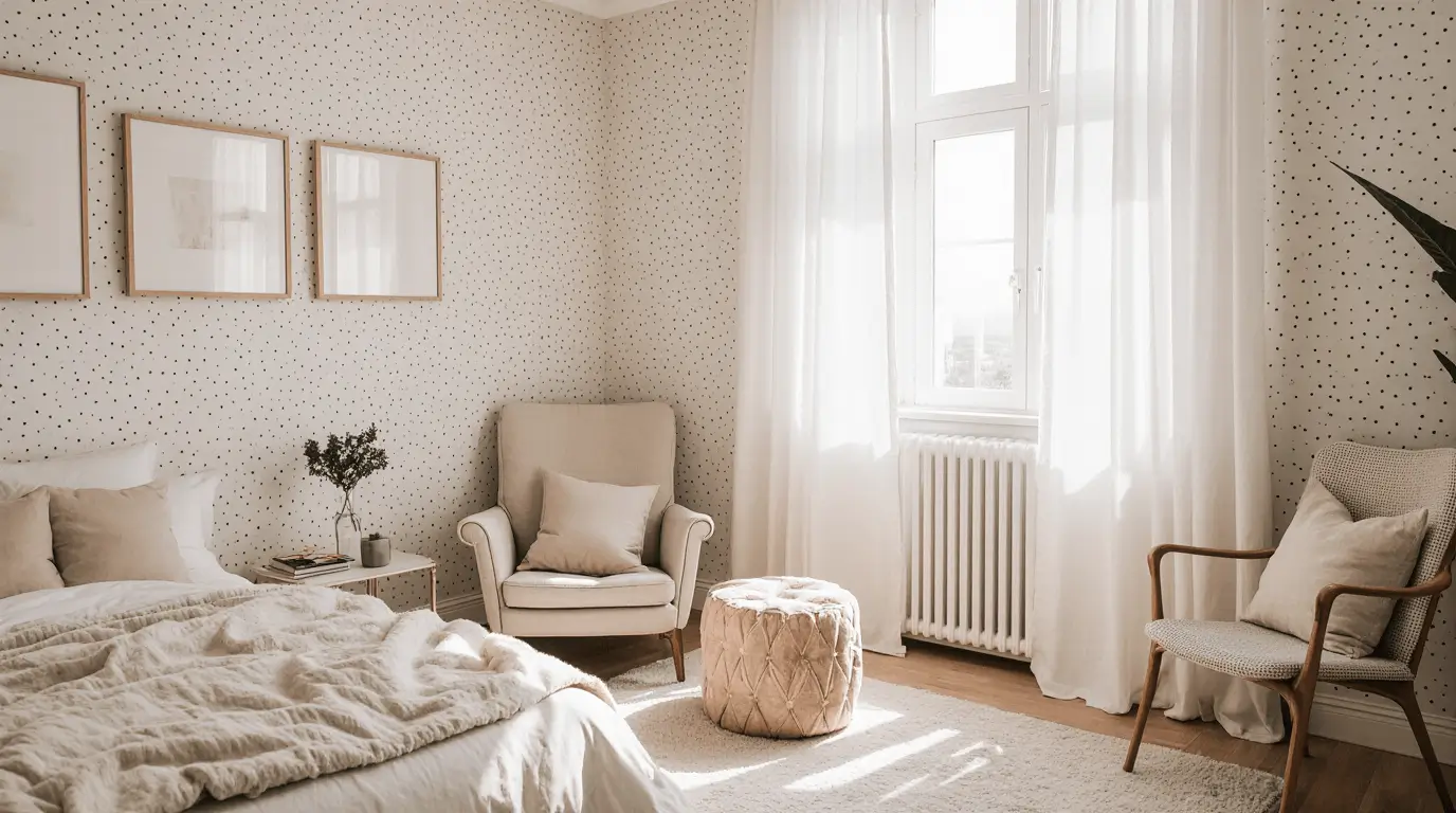 stylized pattern interior design