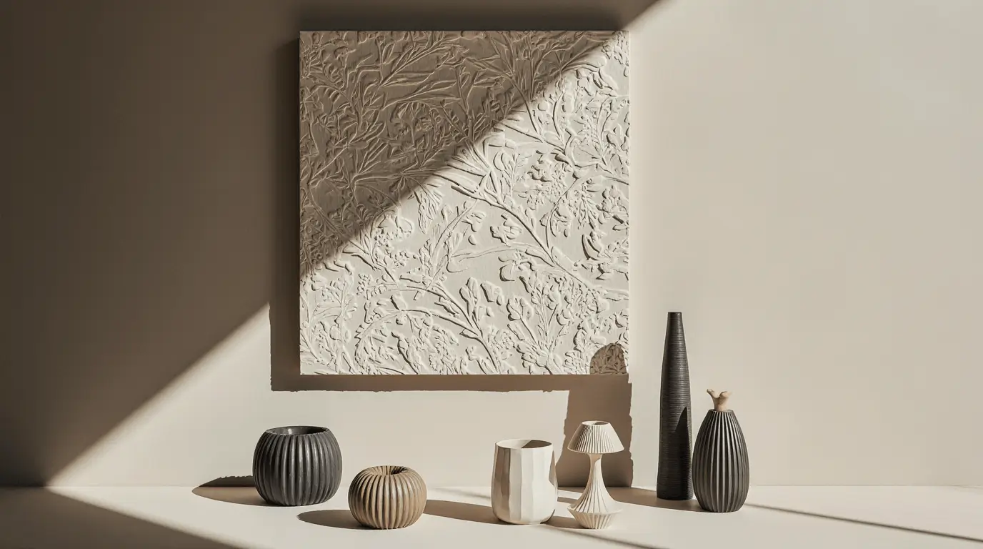 stylized pattern interior design