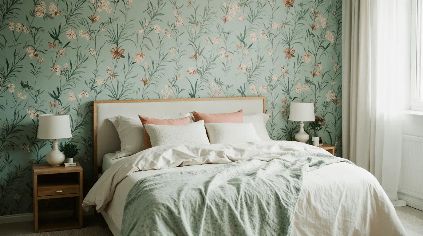 stylized pattern interior design