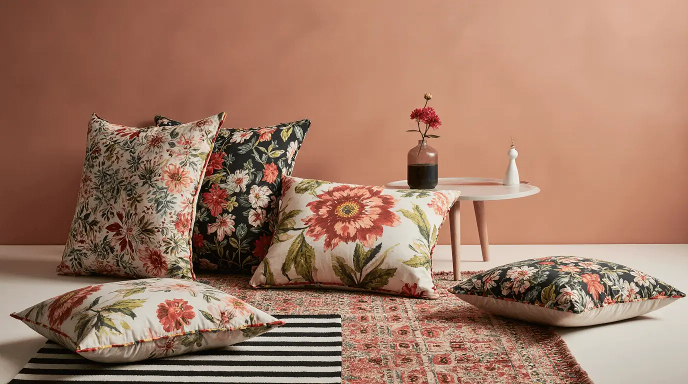 stylized pattern interior design