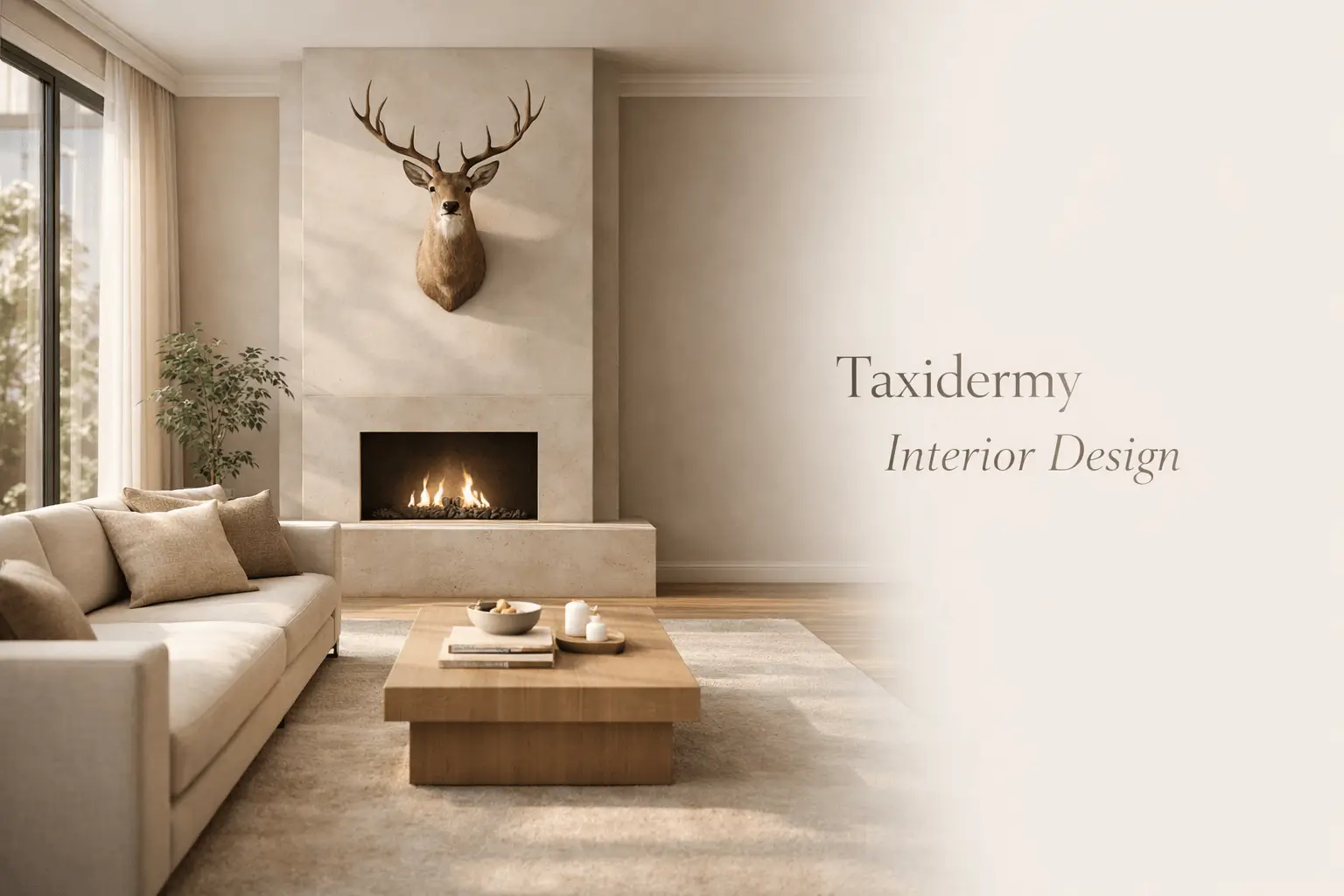 taxidermy interior design