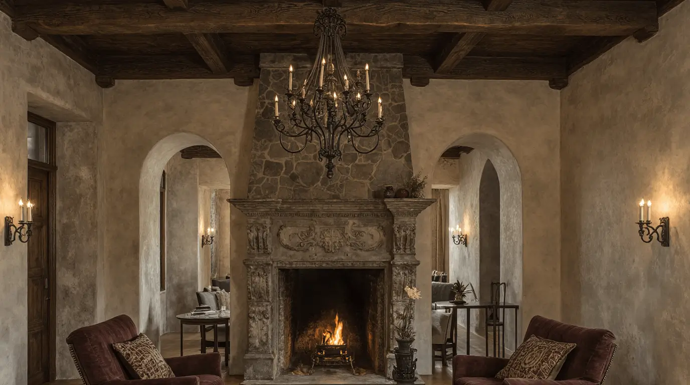 tudor revival interior design