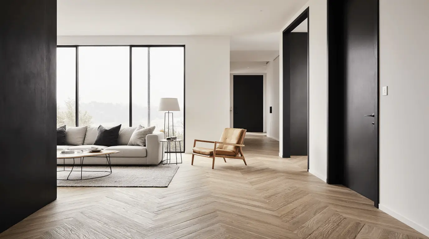 black vs white interior doors