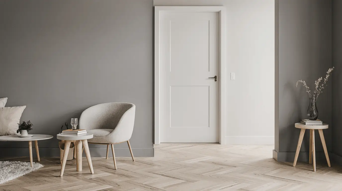 black vs white interior doors