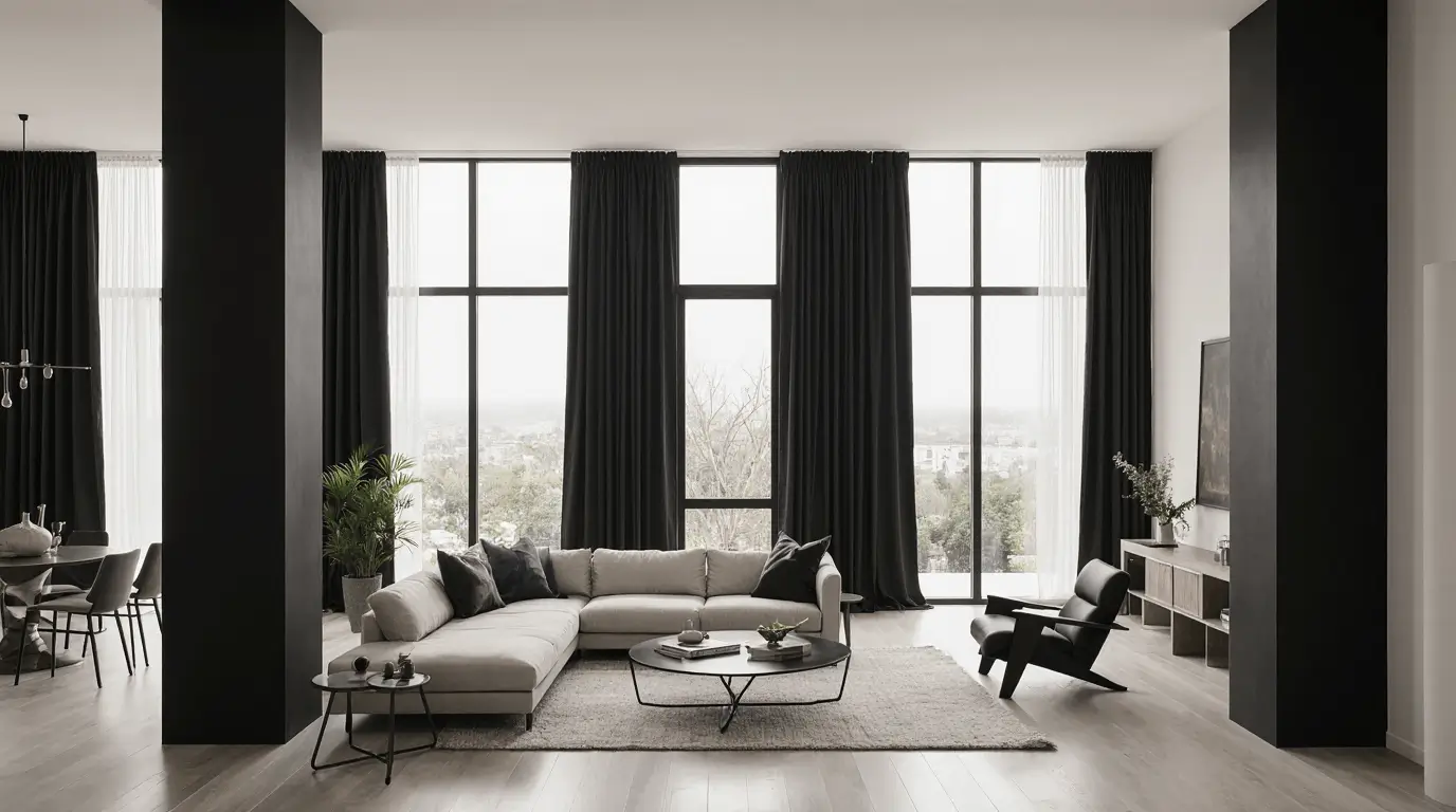 black vs white interior doors