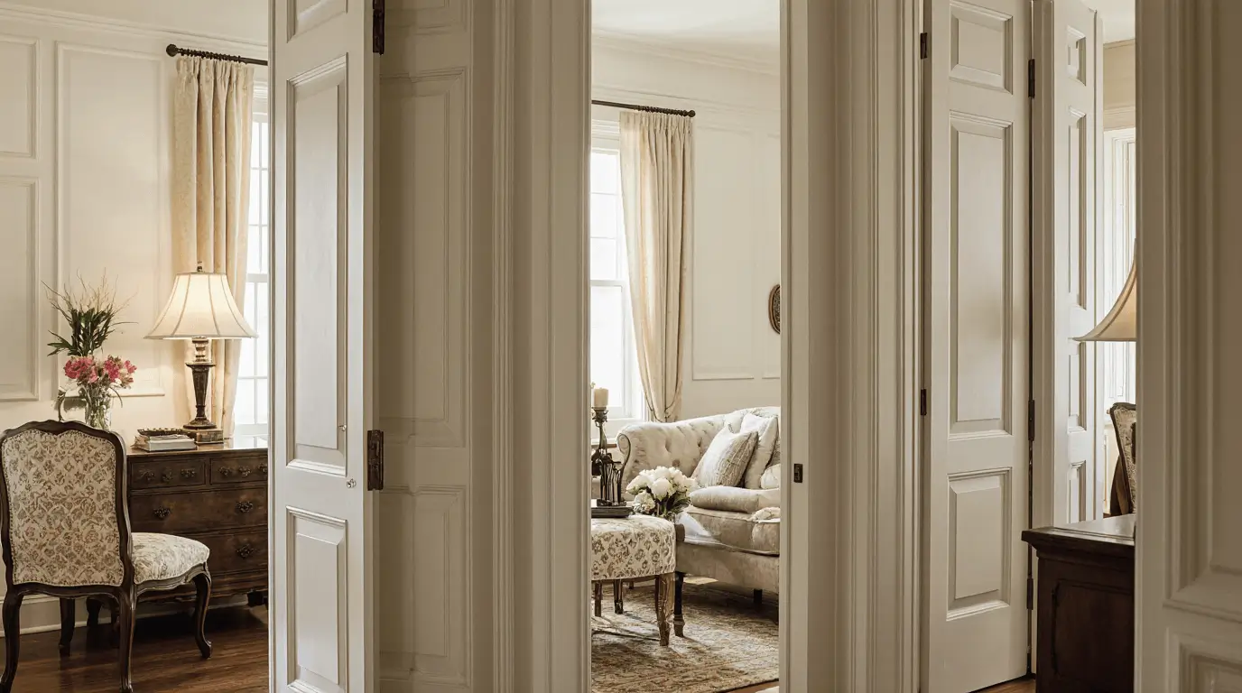 black vs white interior doors