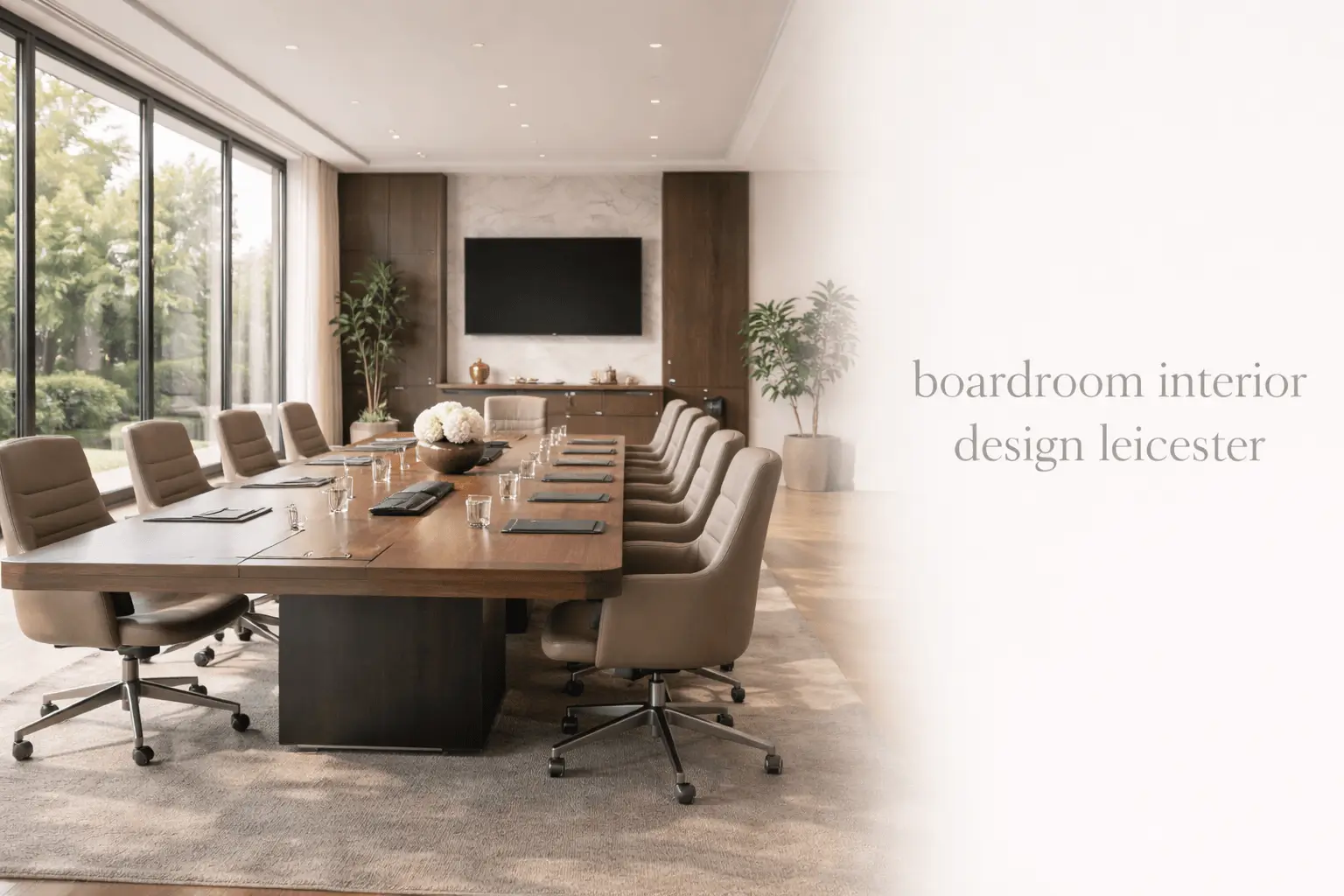 boardroom interior design leicester