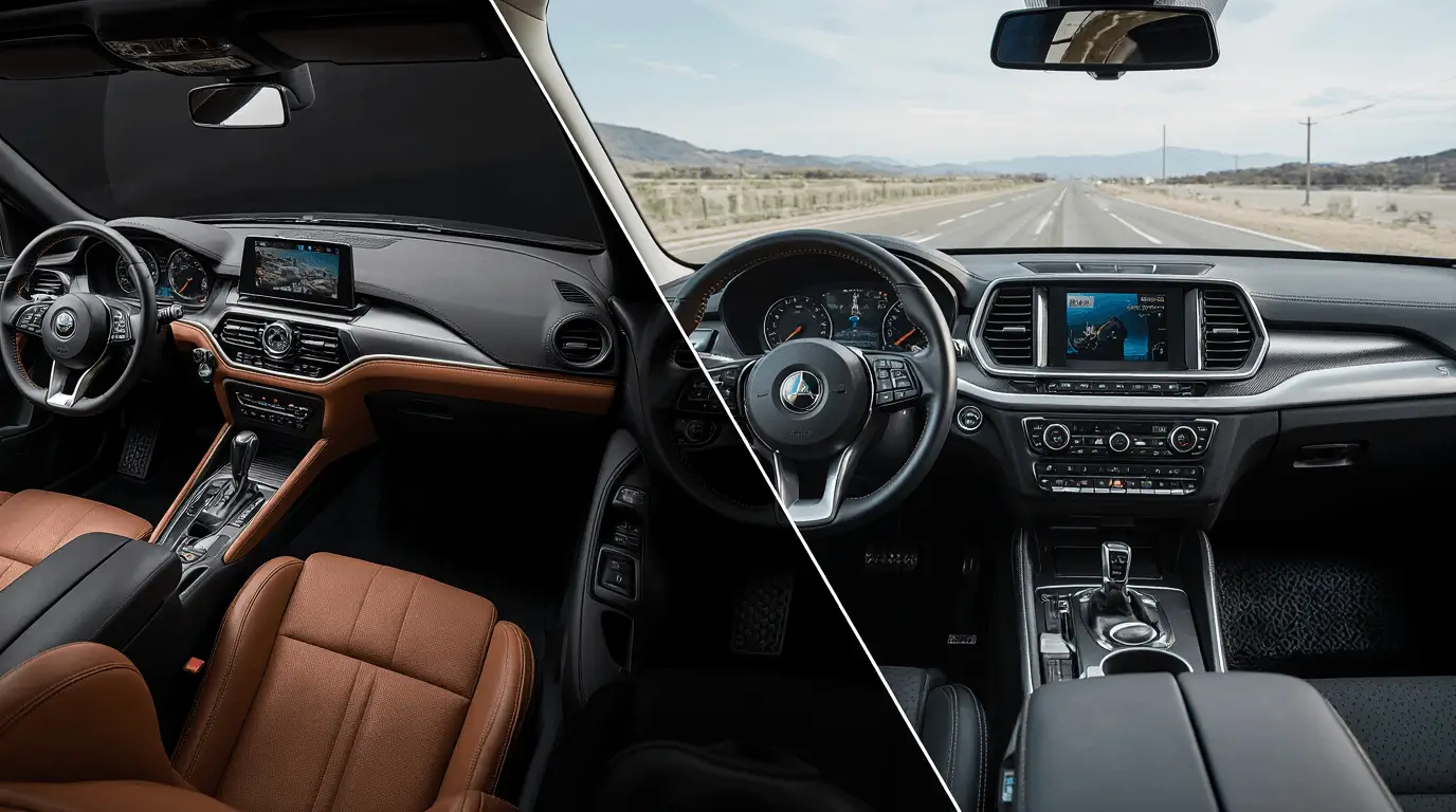 car interior materials
