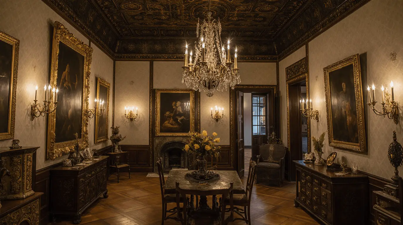 castelul bran interior