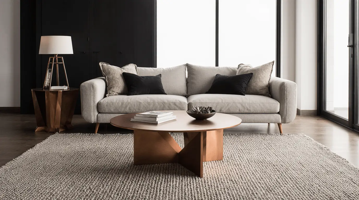 copper interior design