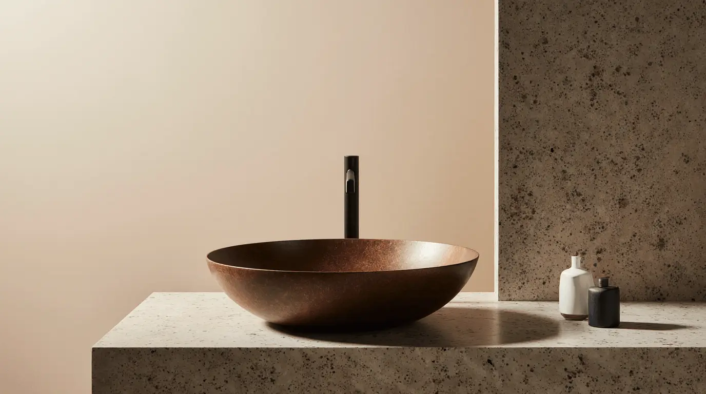 copper interior design
