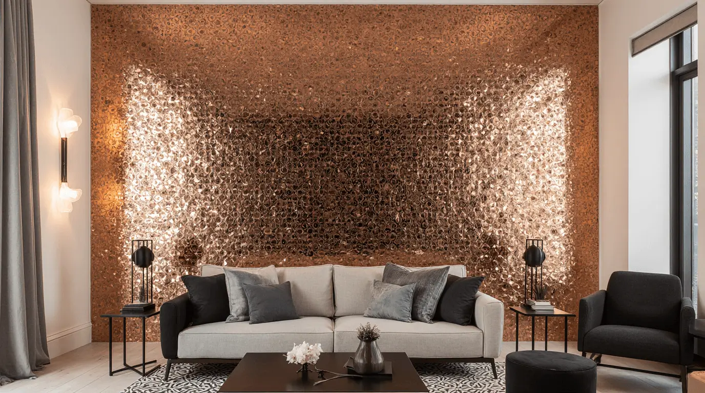 copper interior design