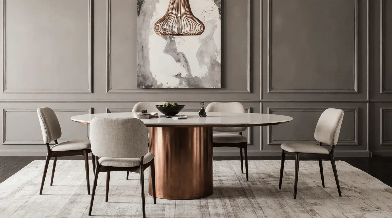 copper interior design
