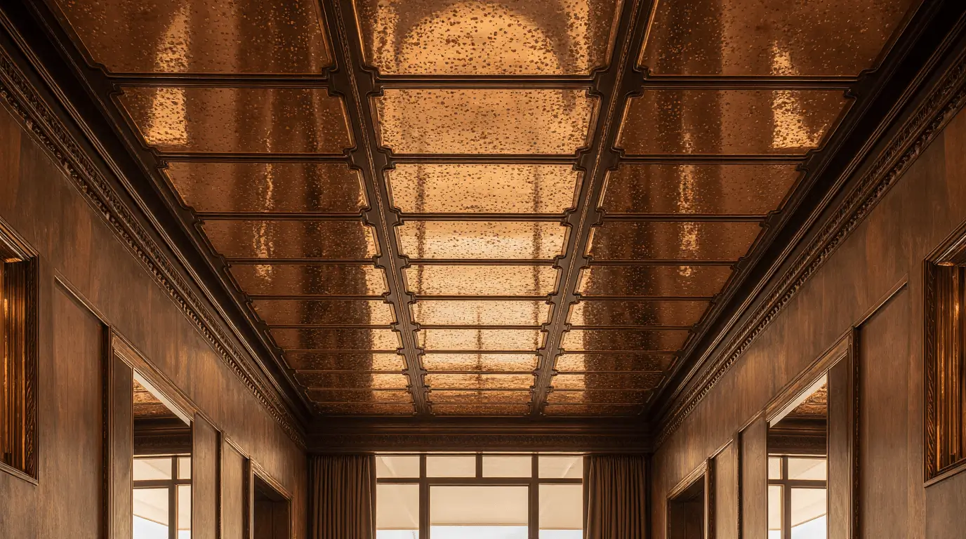 copper interior design