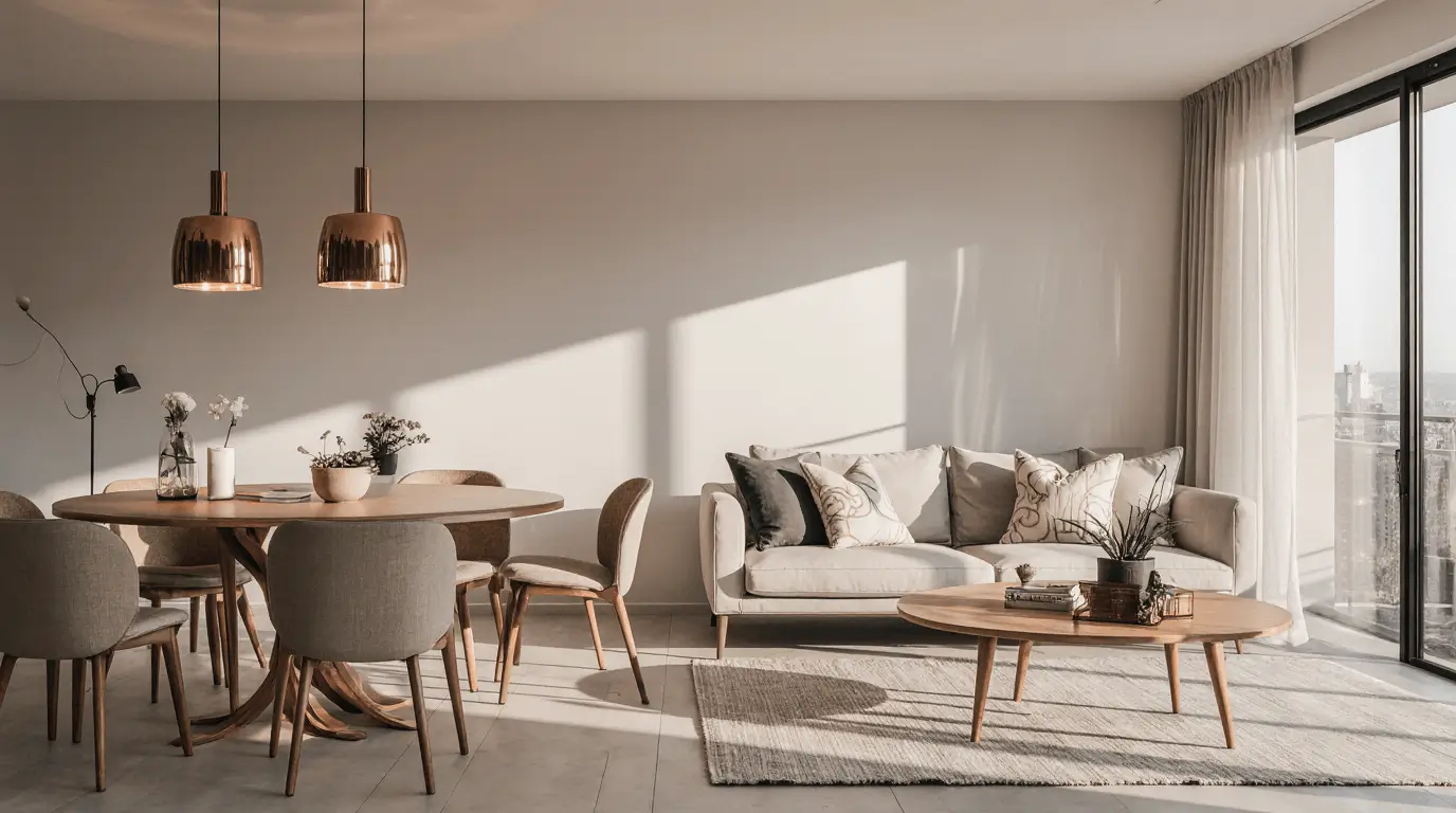 copper interior design