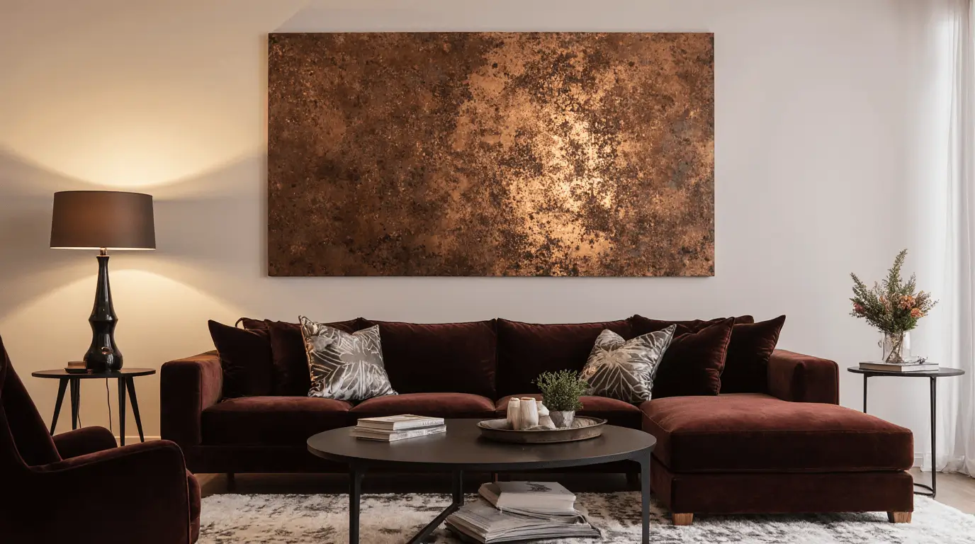 copper interior design