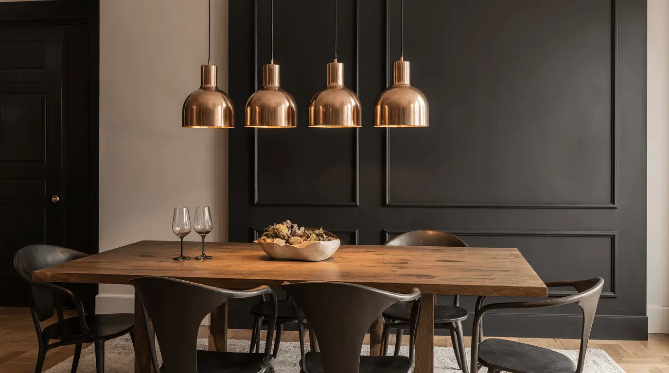 copper interior design