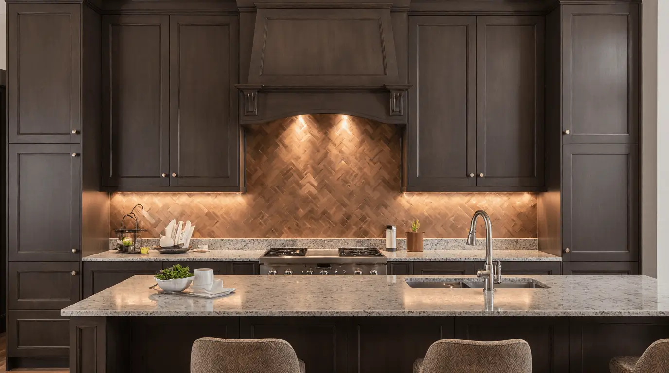 copper interior design