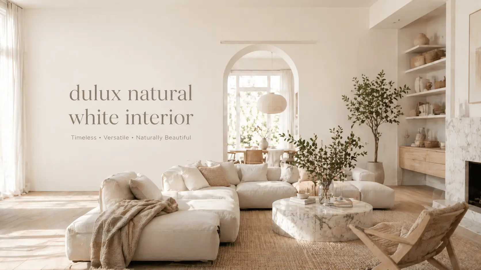 dulux natural white interior