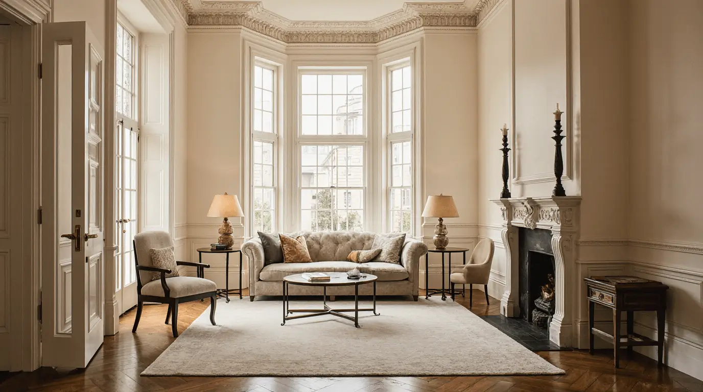 edwardian house interior