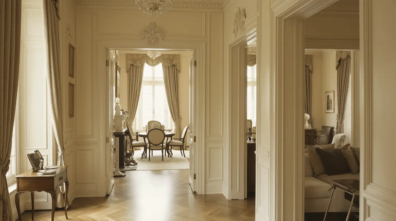 edwardian house interior