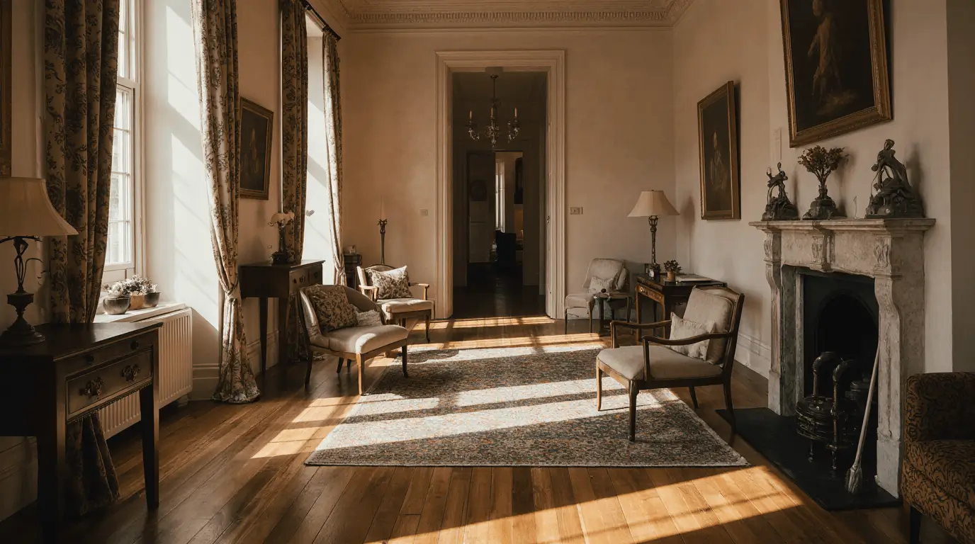 edwardian house interior