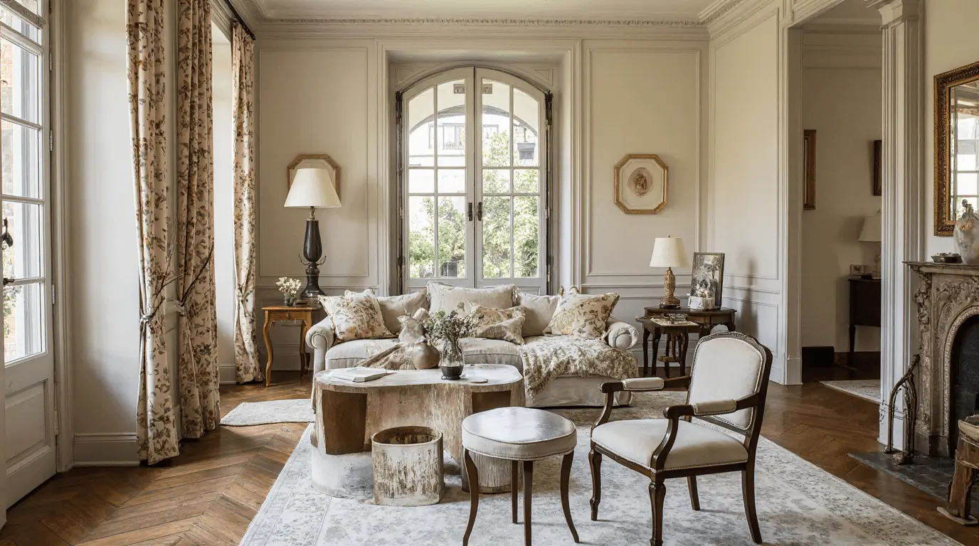 french colonial style interior design