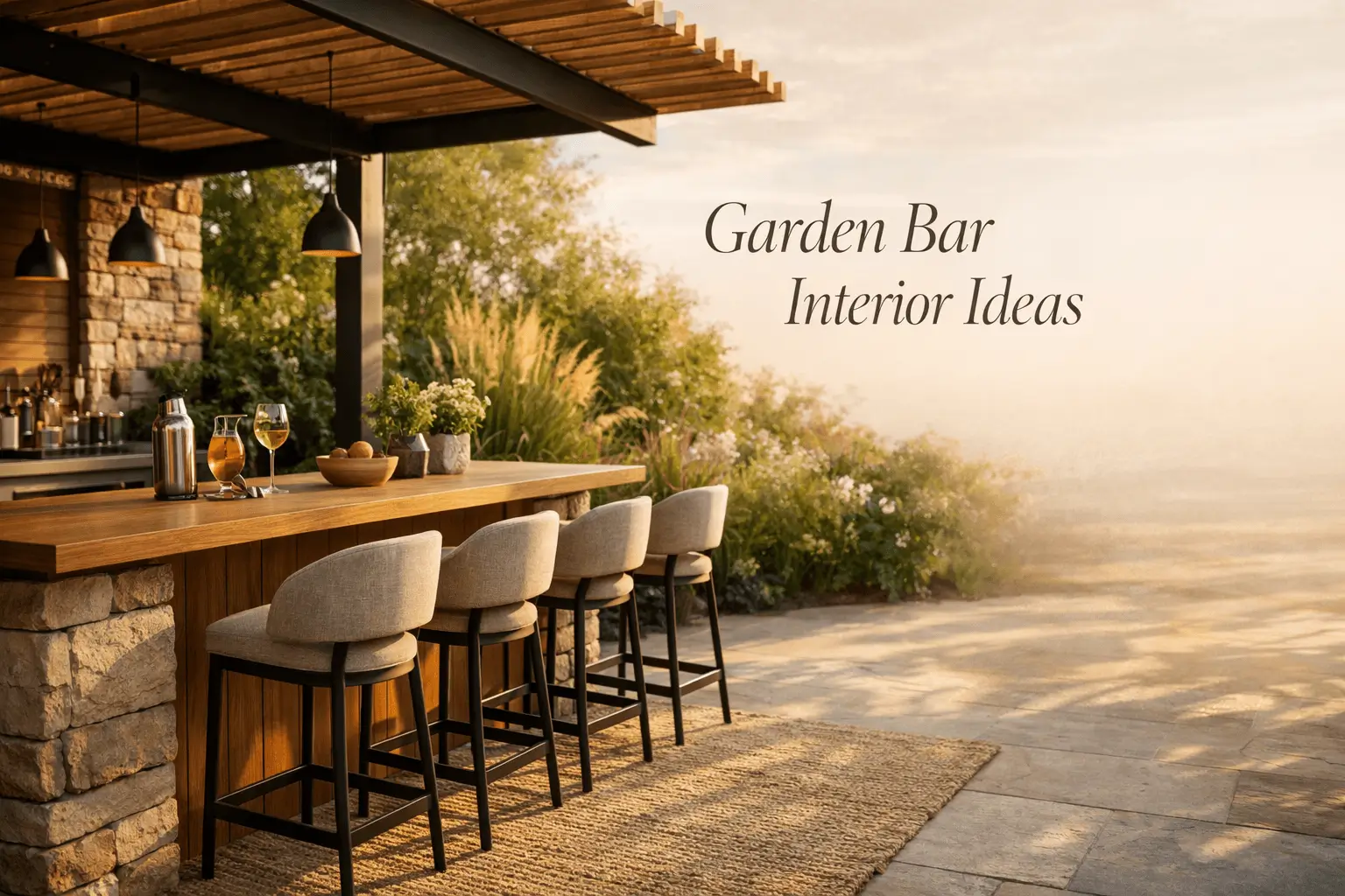 garden bar interior ideas