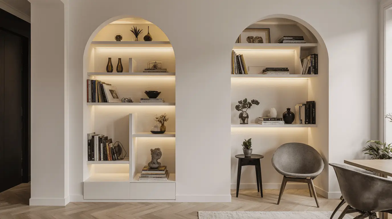 geometric shapes interior design