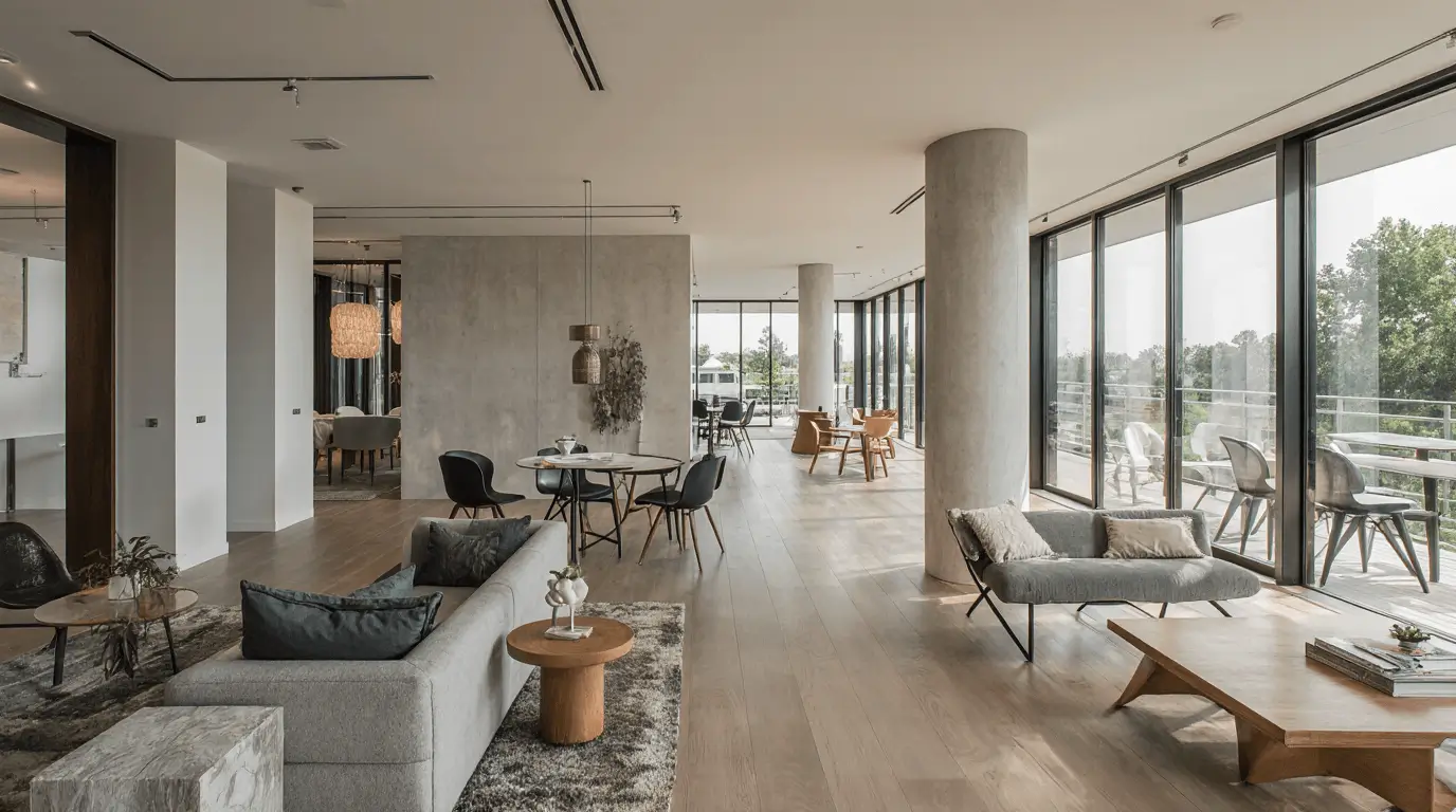 geometric shapes interior design