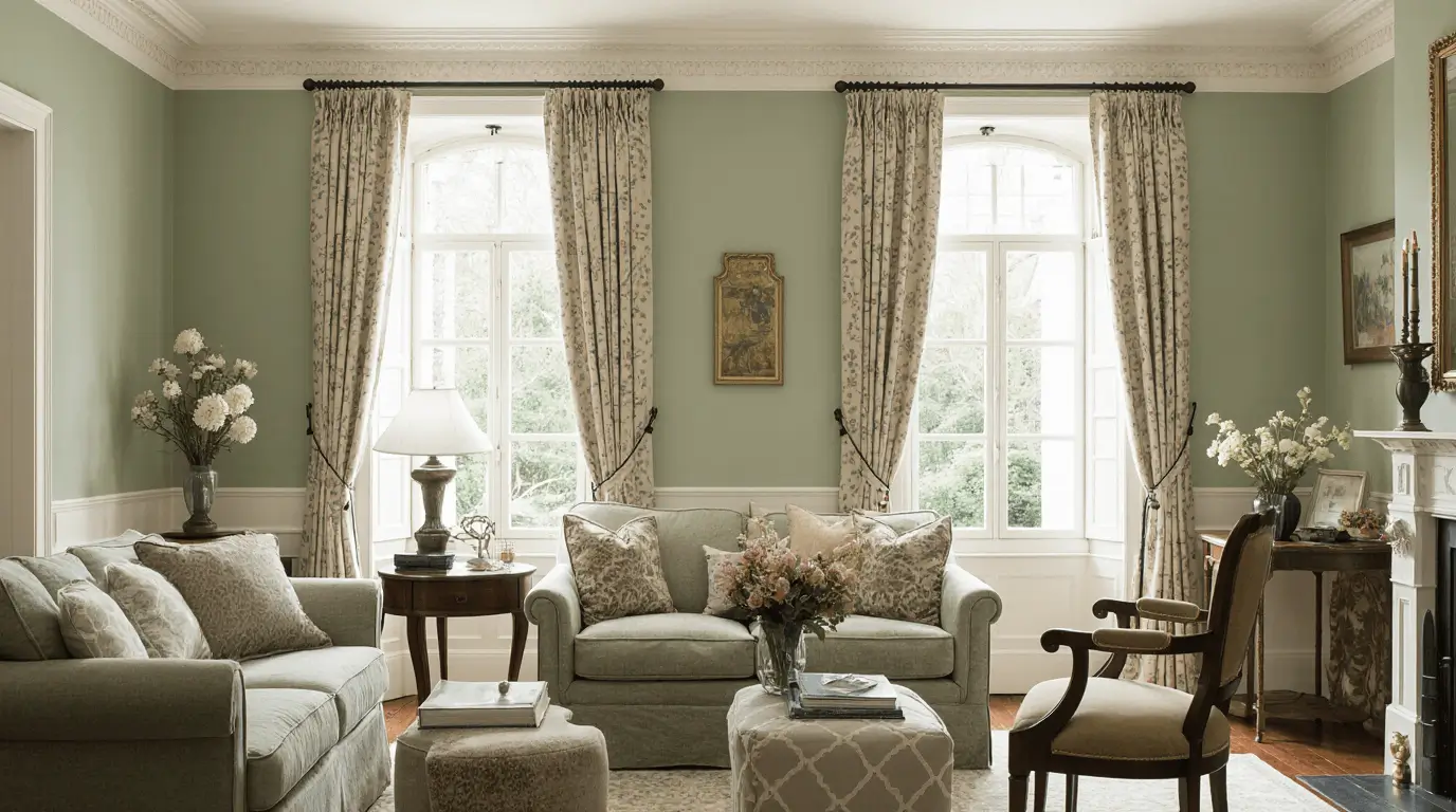 georgian farmhouse interior