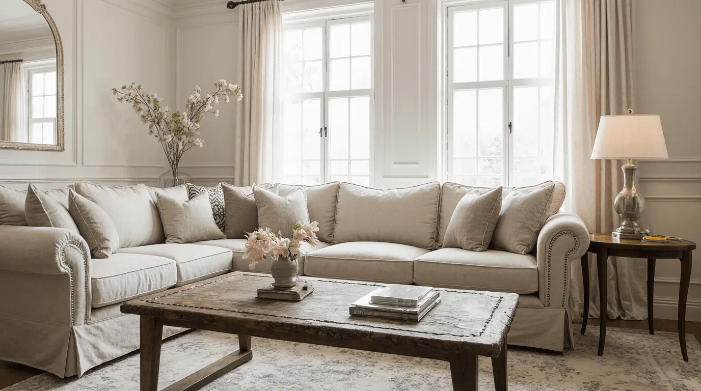 georgian farmhouse interior