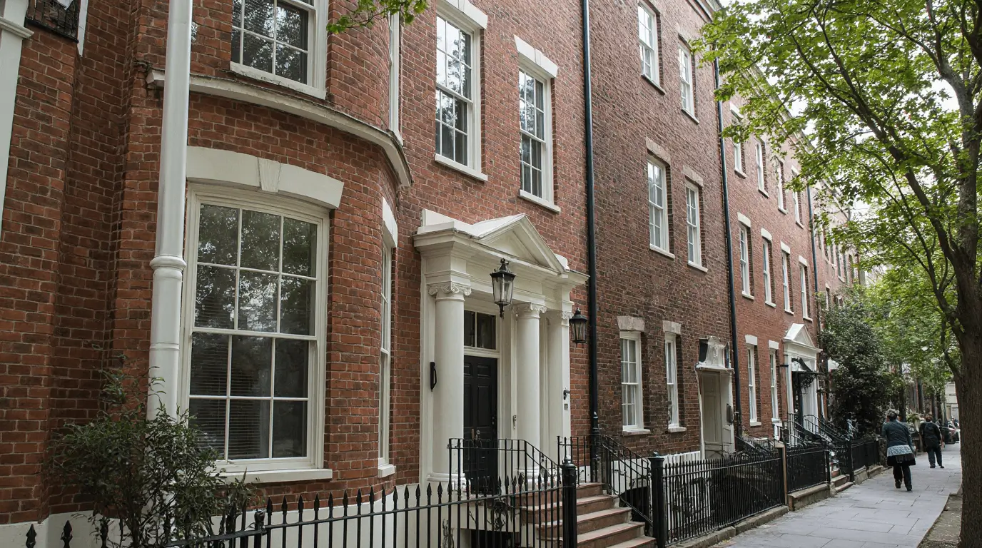 georgian townhouse interior