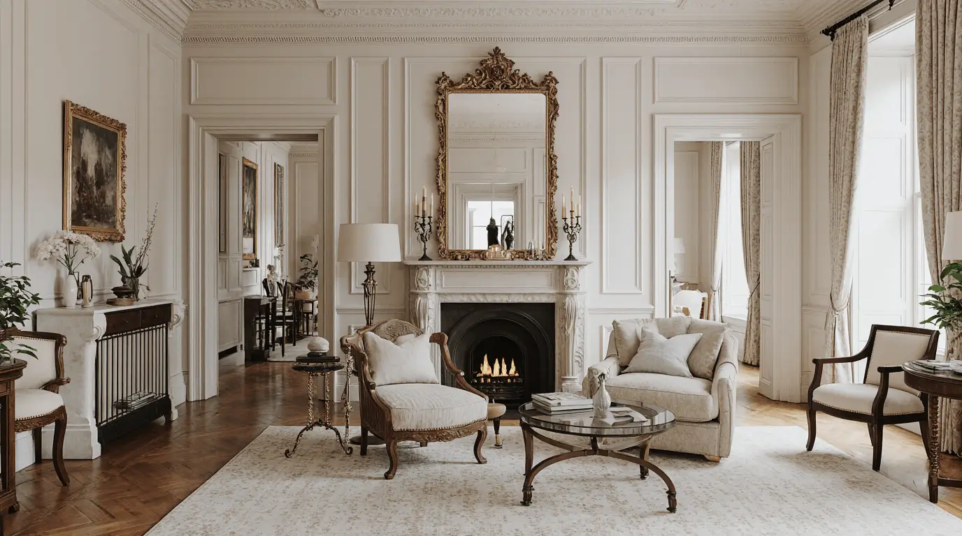 georgian townhouse interior